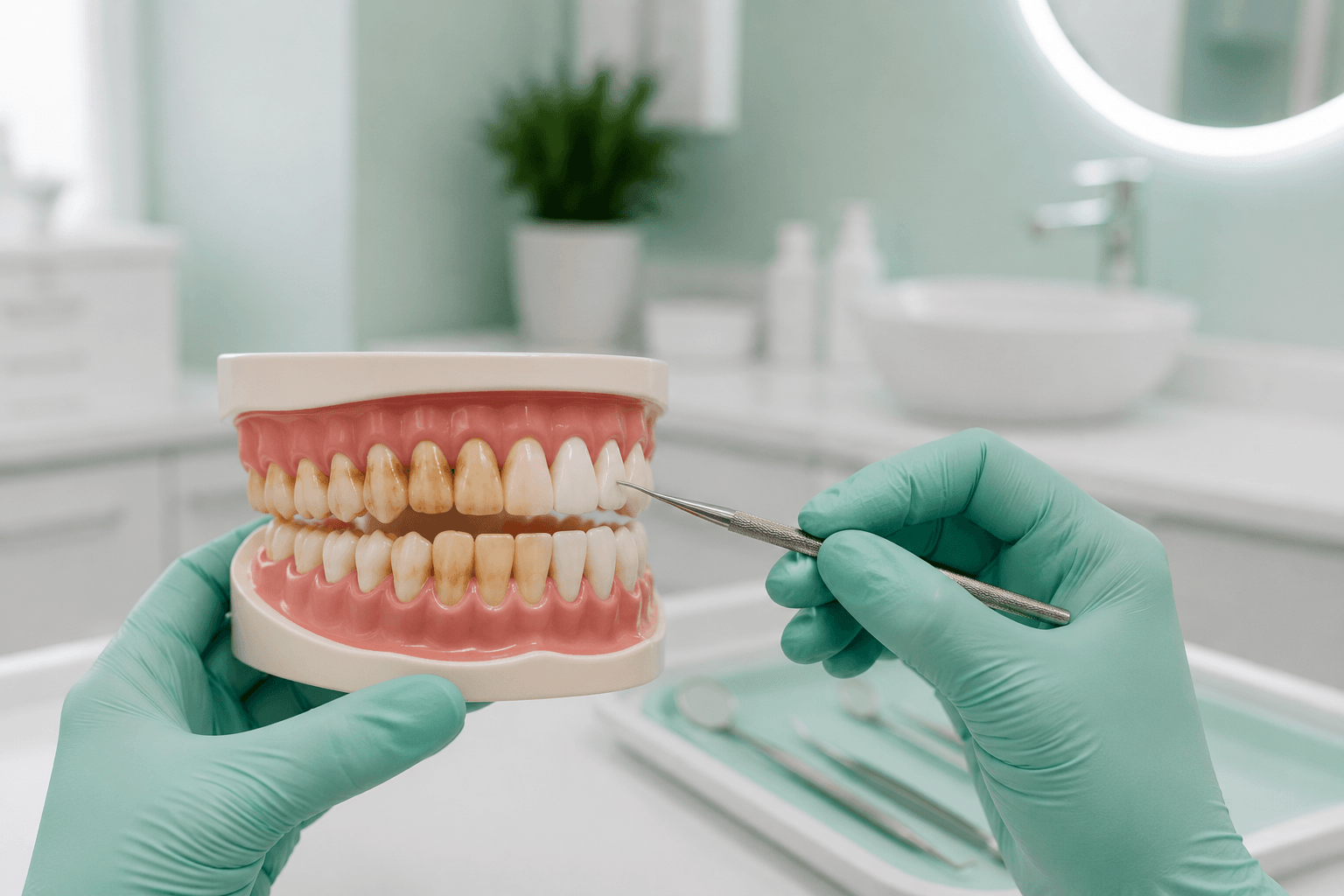 Why teeth stain in the first place